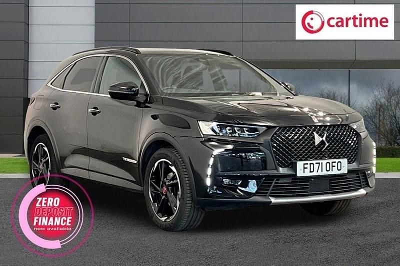 Used DS Automobiles DS7 Crossback Performance Line Plus 130 HP (95 kW) 2022 Black SUV