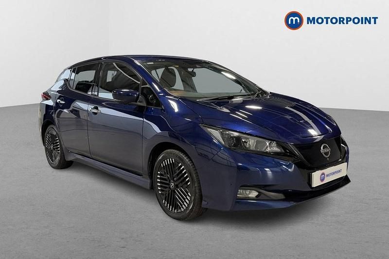 Blue Used 2022 Nissan Leaf N-Connecta Hatchback | £10,599 (Fair price) - Image 1/4