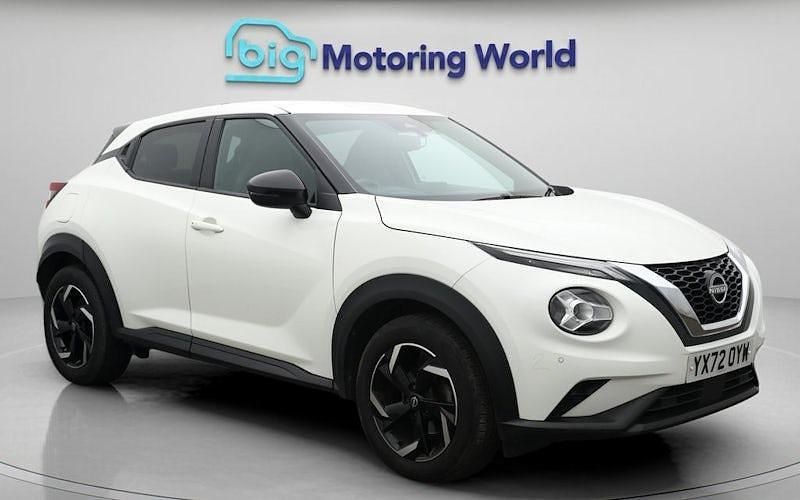 Used Nissan Juke N-Connecta 114 HP (83 kW) 2023 White SUV
