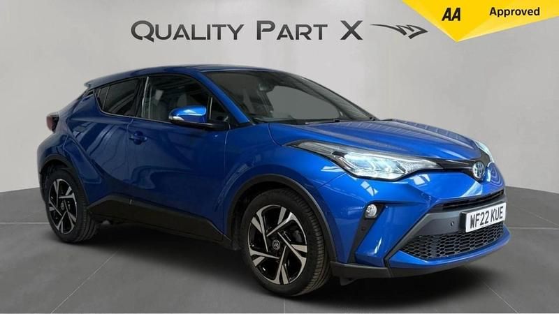 Blue Used 2022 Toyota C-HR Design SUV | £14,600 (Good price) - Image 1/4
