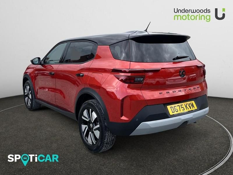 Nouă Vauxhall Frontera GSe 134 CP (98 kW) 2025 Portocaliu SUV