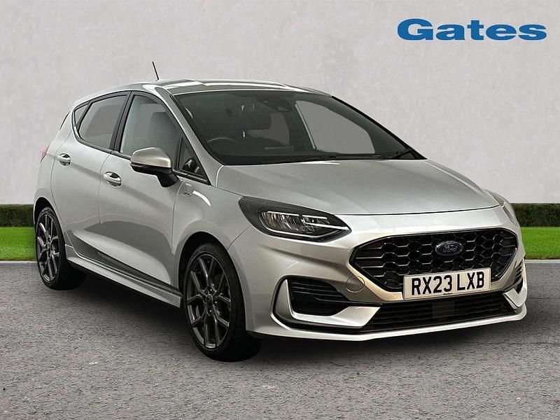 Used Ford Fiesta ST-Line 100 HP (73 kW) 2023 Silver Hatchback