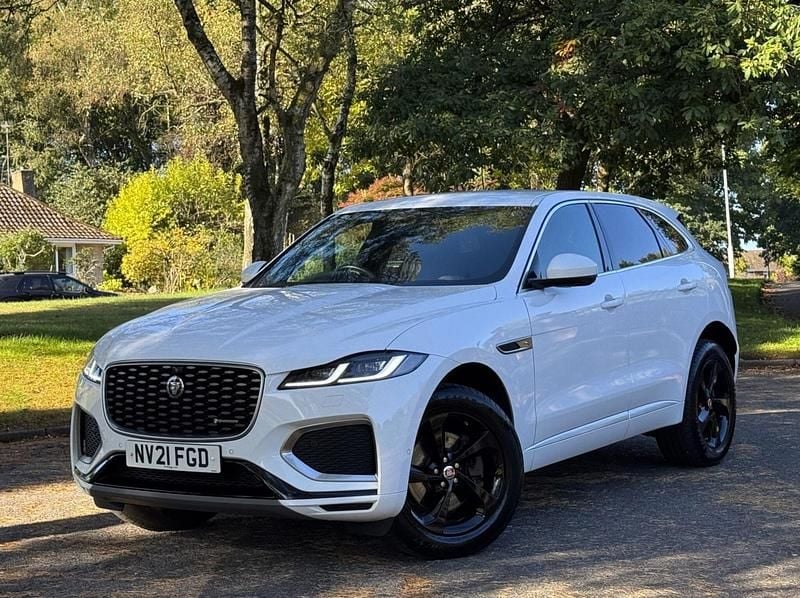 White Used 2021 Jaguar F-Pace R-Dynamic SUV | £22,990 (Fair price) - Image 1/4