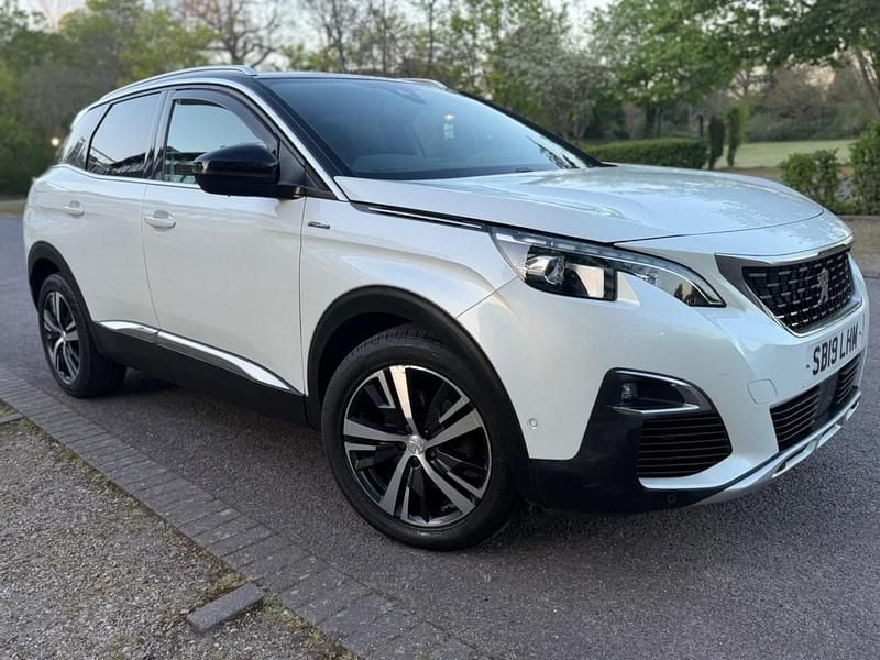 Used Peugeot 3008 GT-line 130 HP (95 kW) 2019 White SUV