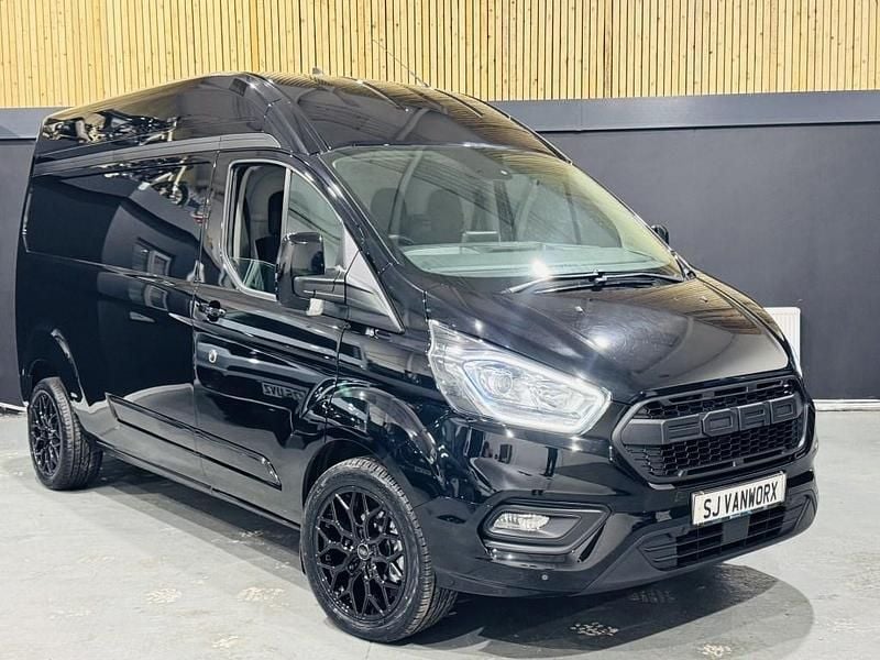 Used Ford Transit Custom Limited 130 HP (95 kW) 2021 Black Van