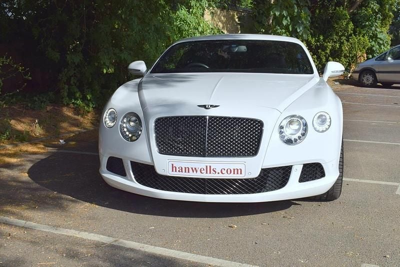 Used Bentley Continental 2013 White Sedan