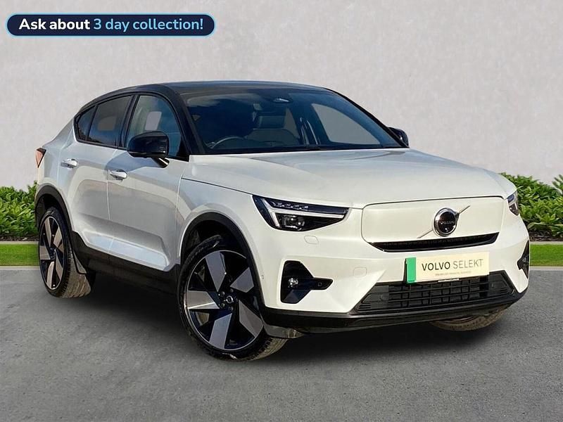 White Used 2024 Volvo EC40 Ultra SUV | £35,999 - Image 1/4