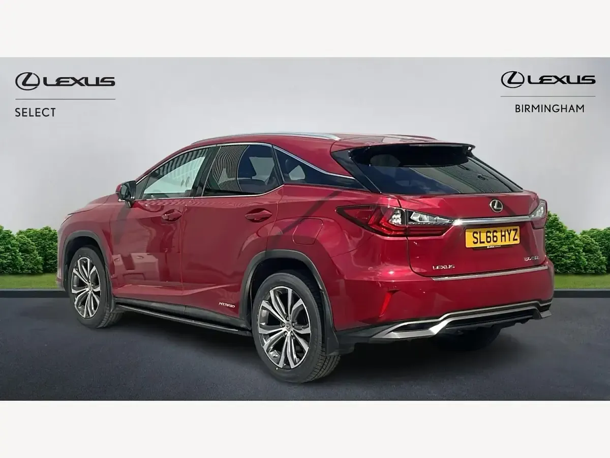 Used Lexus RX450h Luxury Line 2016 Red SUV