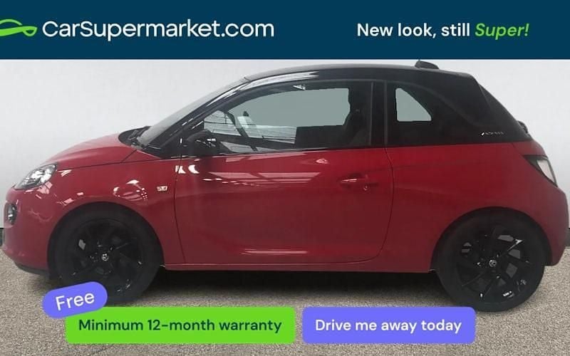 Second-hand Vauxhall Adam 69 CP (50 kW) 2019 Roșu Hatchback