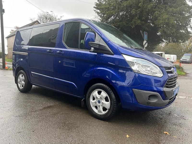 Used Ford Transit Custom Limited 155 HP (114 kW) 2016 Blue Van