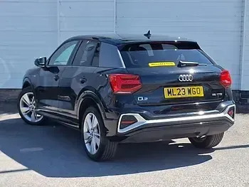 Used Audi Q2 S-Line 150 HP (110 kW) 2023 Black SUV