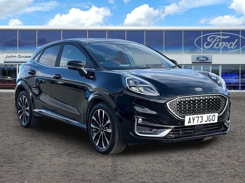 Black Used 2023 Ford Puma ST-Line Hatchback | £16,995 (Fair price) - Image 1/3