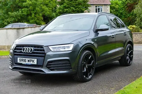 Used Audi Q3 S-Line 150 HP (110 kW) 2016 Grey SUV