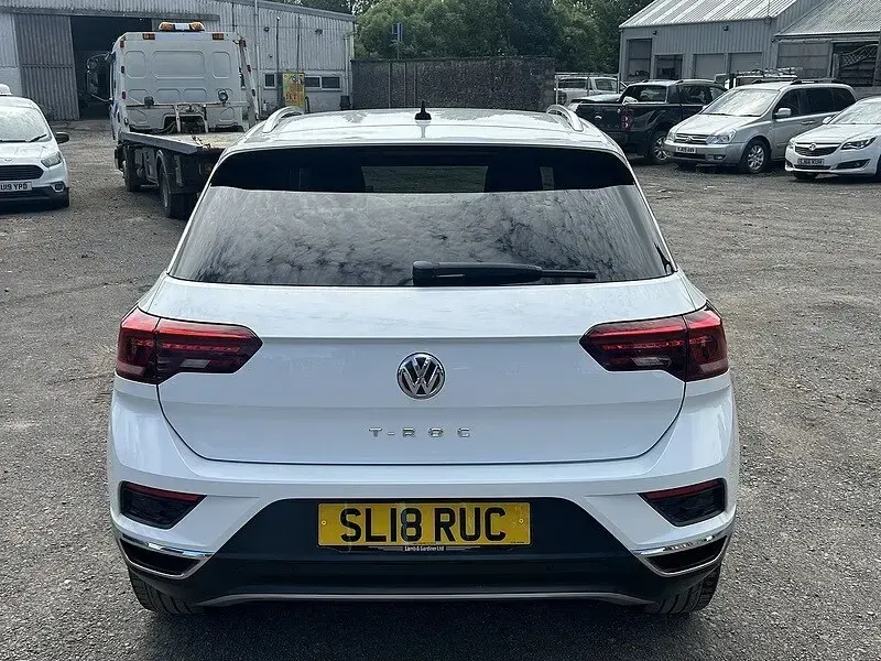 Used VW T-Roc SEL 2018 White SUV
