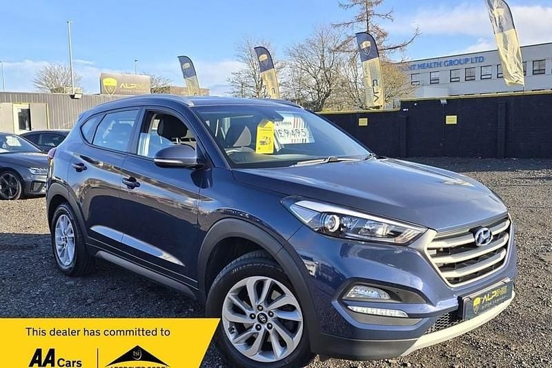 Used Hyundai Tucson SE 132 HP (97 kW) 2017 Blue SUV