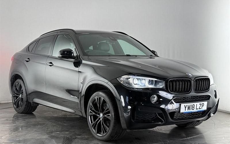 Used BMW X6 M Sport 313 HP (230 kW) 2018 Black SUV