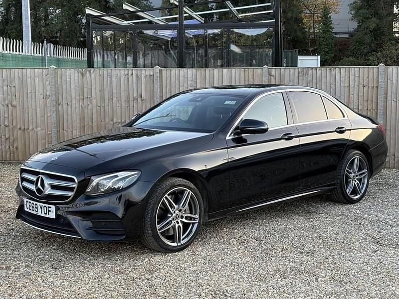 Used Mercedes E400 AMG line 340 HP (250 kW) 2019 Black Sedan