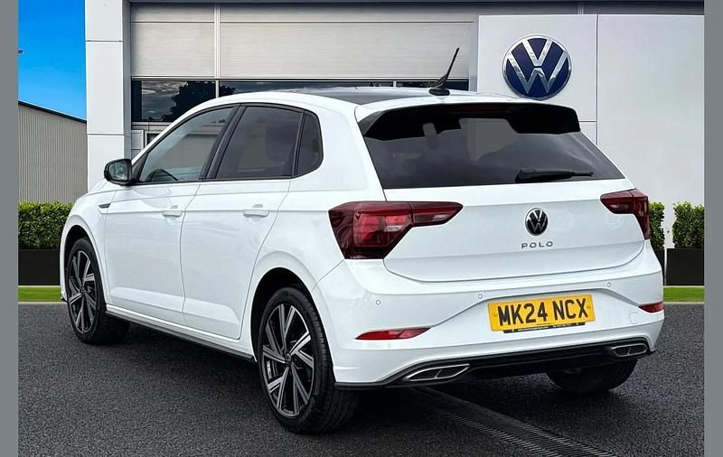 Used VW Polo R-line 95 HP (69 kW) 2024 White Hatchback