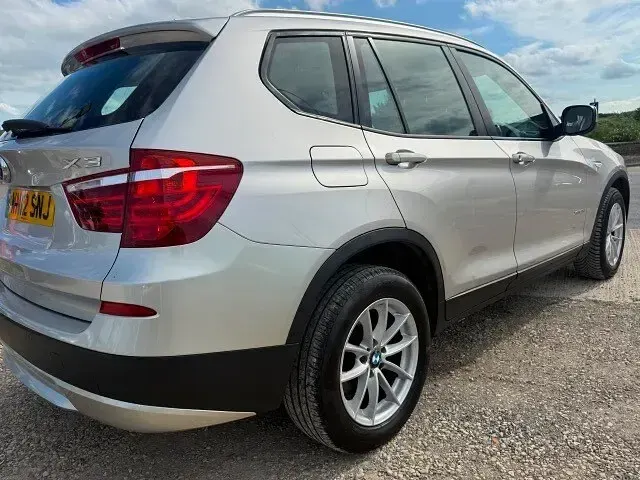 Used BMW X3 184 HP (135 kW) 2012 Silver SUV