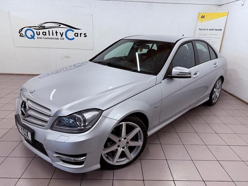Silver Used 2012 Mercedes C180 Sedan | £5,995 (Fair price) - Image 1/4
