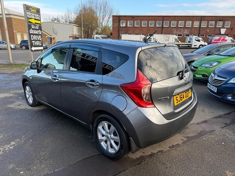 Used Nissan Note 98 HP (72 kW) 2014 Grey Hatchback