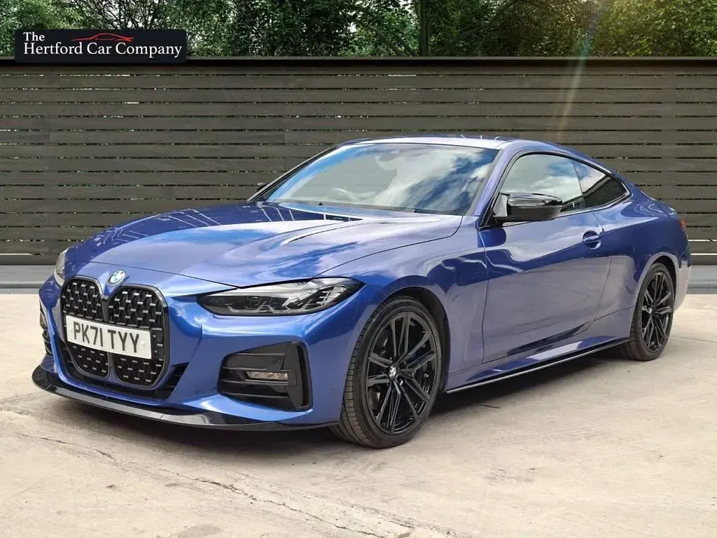 Used BMW 430 M Sport 286 HP (210 kW) 2021 Blue Coupe