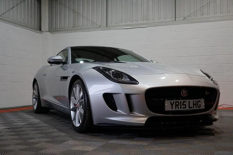 Silver Used 2015 Jaguar F-Type Supercharged Coupe | £28,999 (Fair price) - Image 1/1
