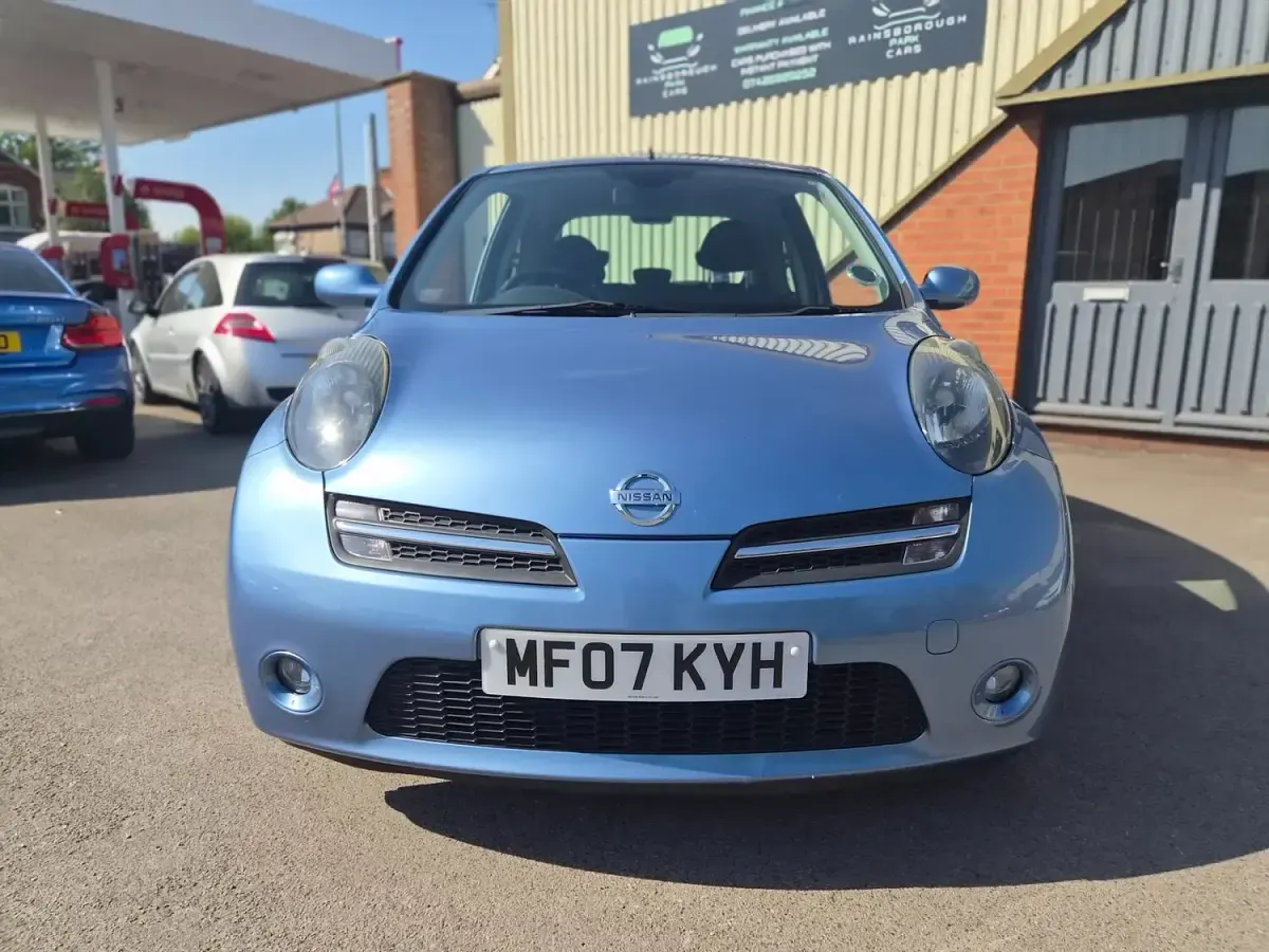 Used Nissan Micra 110 HP (80 kW) 2007 Blue Hatchback
