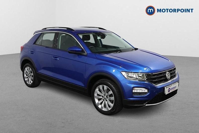 Blue Used 2020 VW T-Roc SE SUV | £19,499 (Fair price) - Image 1/4