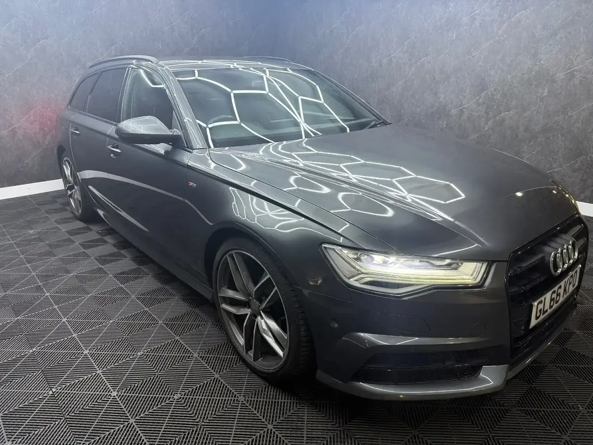 Used Audi A6 Black Edition 190 HP (139 kW) 2016 Grey Estate