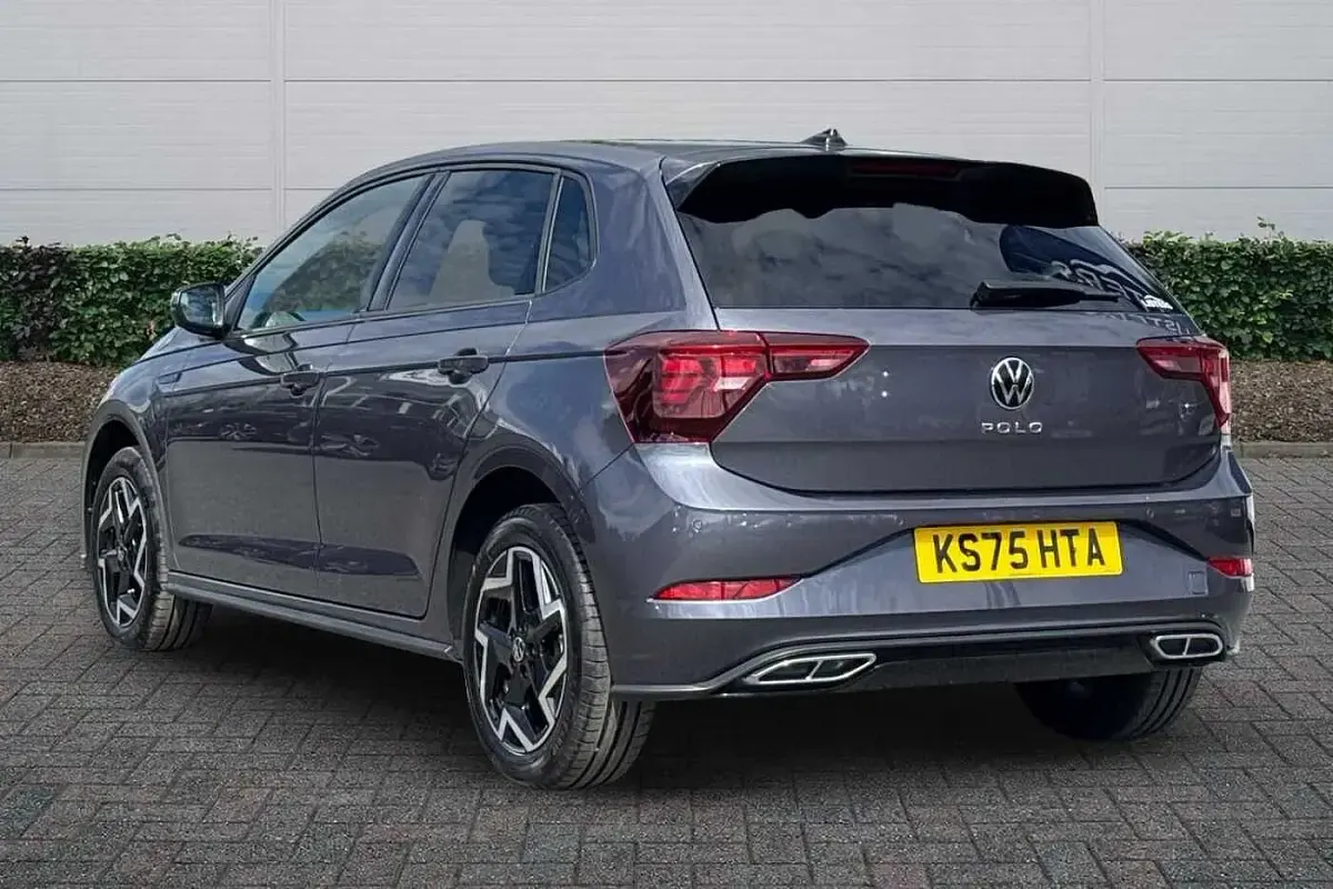 New VW Polo R-line 2025 Grey Hatchback