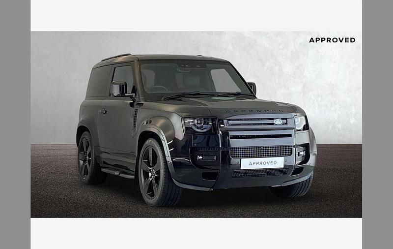 Santorini black Used 2025 Land Rover Defender HSE Dynamic SUV | £74,595 (Super price) - Image 1/4