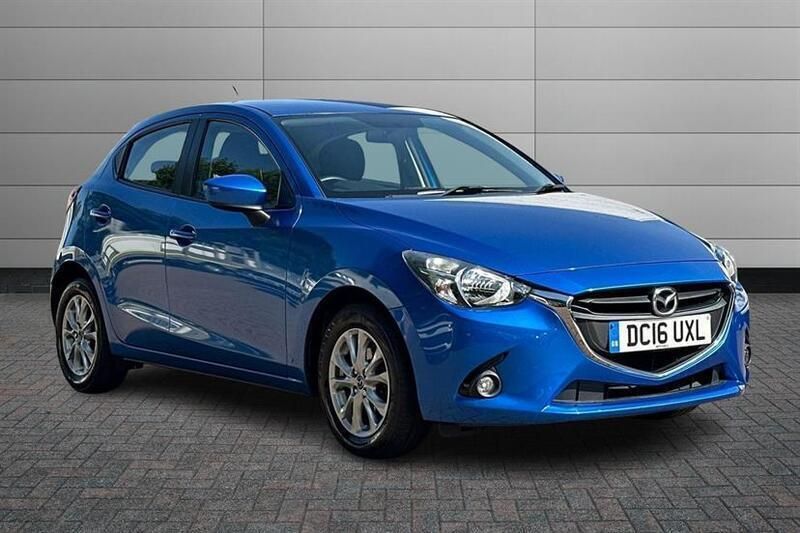 Dynamic blue mica Used 2016 Mazda 2 Hatchback | £6,490 (Good price) - Image 1/4