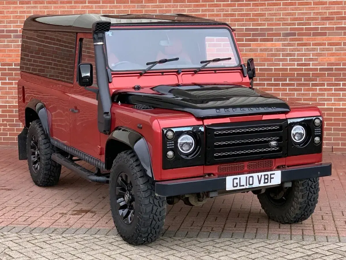 Used Land Rover Defender 2010 Red