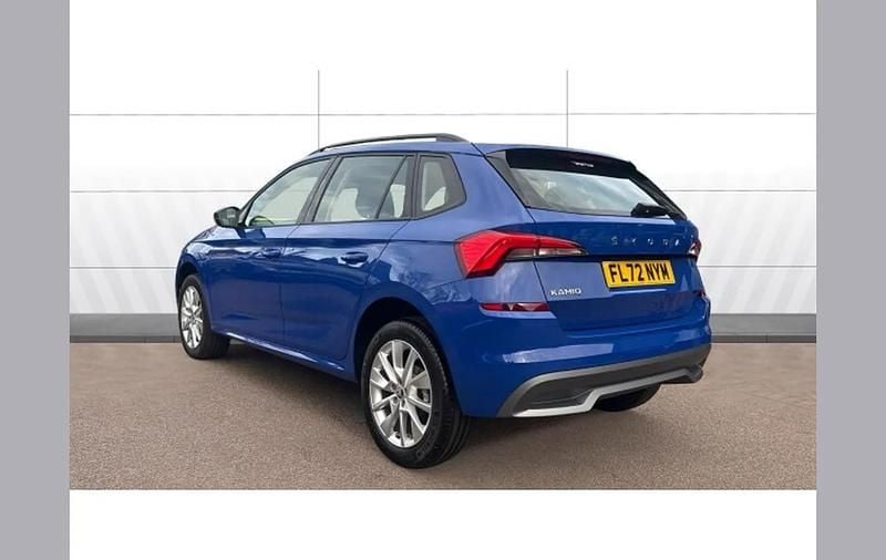 Used Skoda Kamiq SE 115 HP (84 kW) 2022 Blue SUV