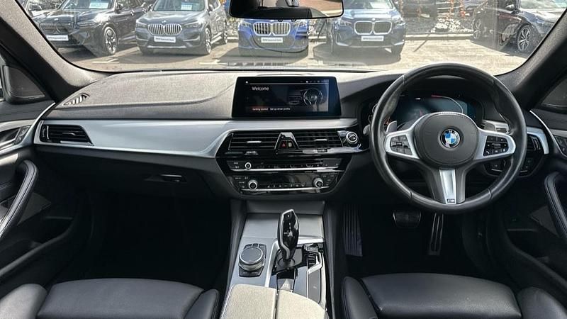 Used BMW 520 M Sport 187 HP (137 kW) 2020 Blue Sedan