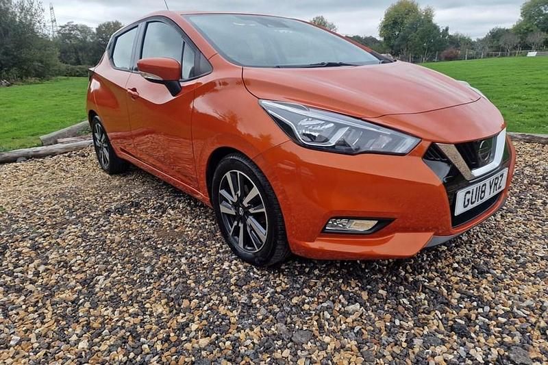 Orange Used 2018 Nissan Micra Acenta Limited Edition Hatchback | £7,895 (Fair price) - Image 1/1