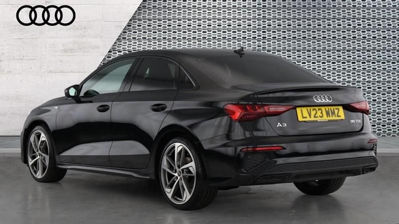 Used Audi A3 Comfort 150 HP (110 kW) 2023 Black Sedan