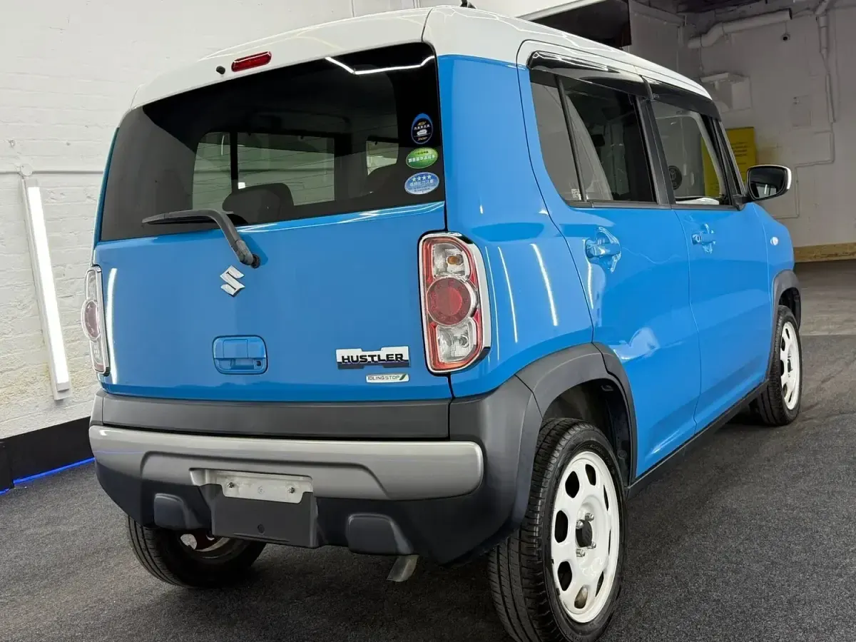 Used Suzuki Kei 2015 Blue Hatchback