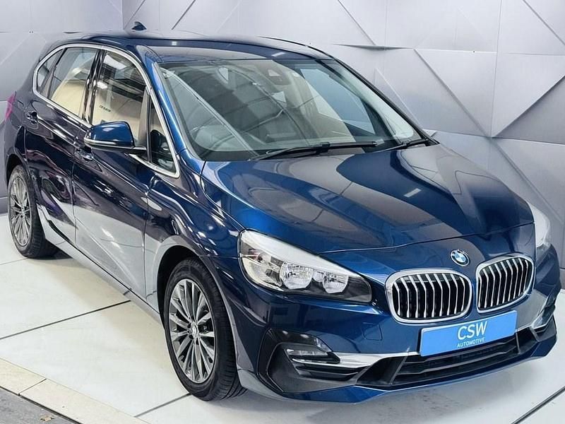 Used BMW 218 Luxury Line 150 HP (110 kW) 2018 Blue Hatchback