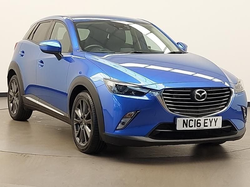 Blue Used 2016 Mazda CX-3 Inclusive SUV | £10,998 (Fair price) - Image 1/4
