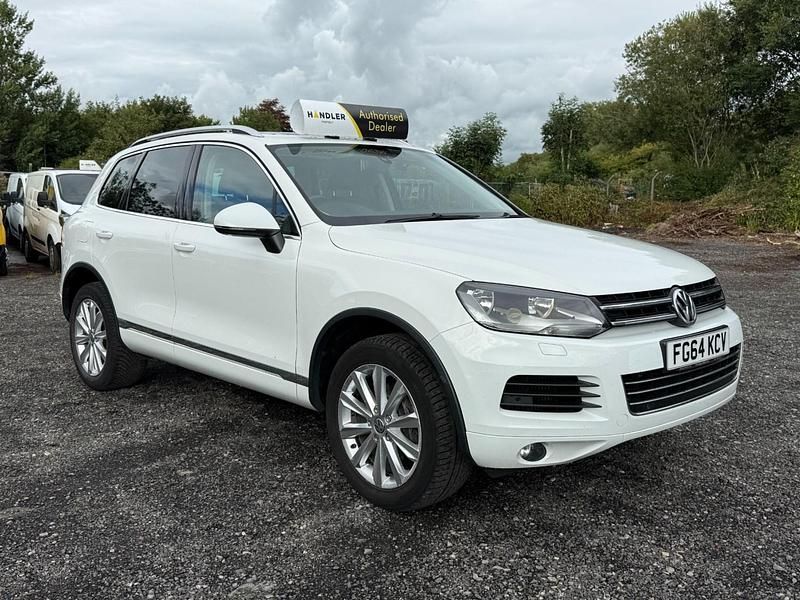 White Used 2014 VW Touareg SE SUV | £8,995 (Good price) - Image 1/4