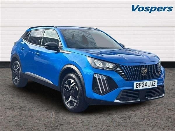 Blue Used 2024 Peugeot 2008 Allure SUV | £17,910 (Fair price) - Image 1/3