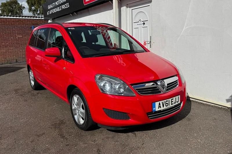 Red Used 2011 Vauxhall Zafira MPV | £3,195 (Fair price) - Image 1/1