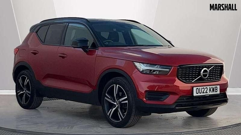 Red Used 2022 Volvo XC40 R-Design SUV | £25,791 (Good price) - Image 1/4