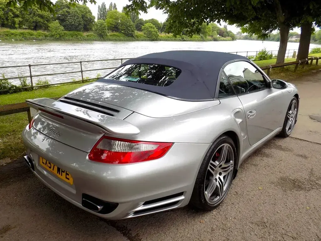 Used Porsche 997 480 HP (353 kW) 2007 Silver Cabriolet