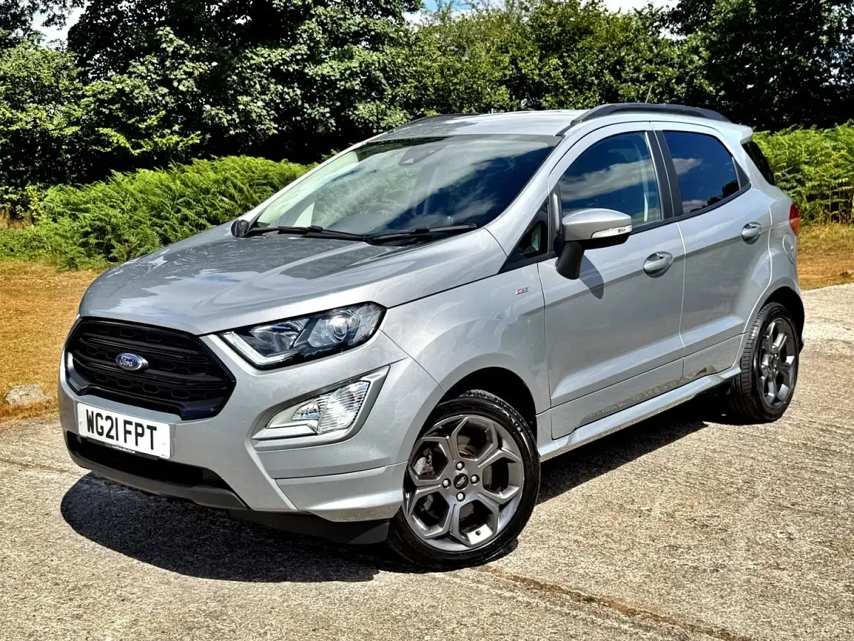 Used Ford Ecosport ST-Line 125 HP (91 kW) 2021 Silver SUV