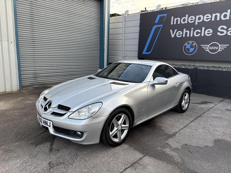 Used Mercedes SLK200 184 HP (135 kW) 2010 Silver Cabriolet