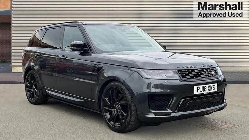 Carpathian grey metallic Used 2018 Land Rover Range Rover Sport Autobiography Dynamic SUV | £29,816 (Fair price) - Image 1/4