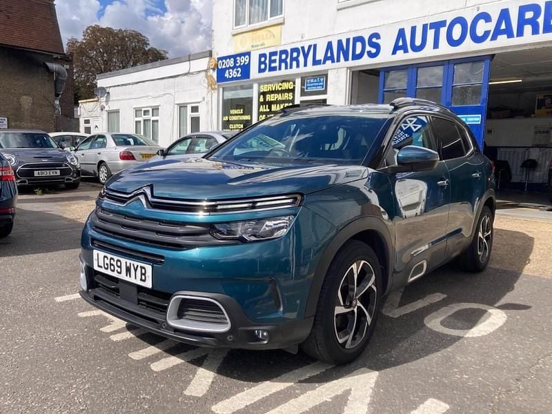 Blue Used 2019 Citroën C5 Aircross Flair SUV | £11,399 (Good price) - Image 1/4